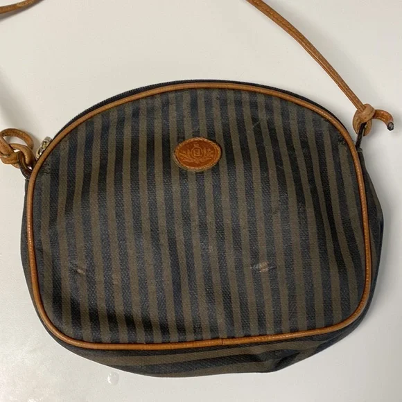 Fendi Vintage Leather Mini Crossbody Bag